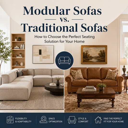 Modular Sofas vs. Traditional Sofas: How to Choose the Perfect Seating Solution for Your Home