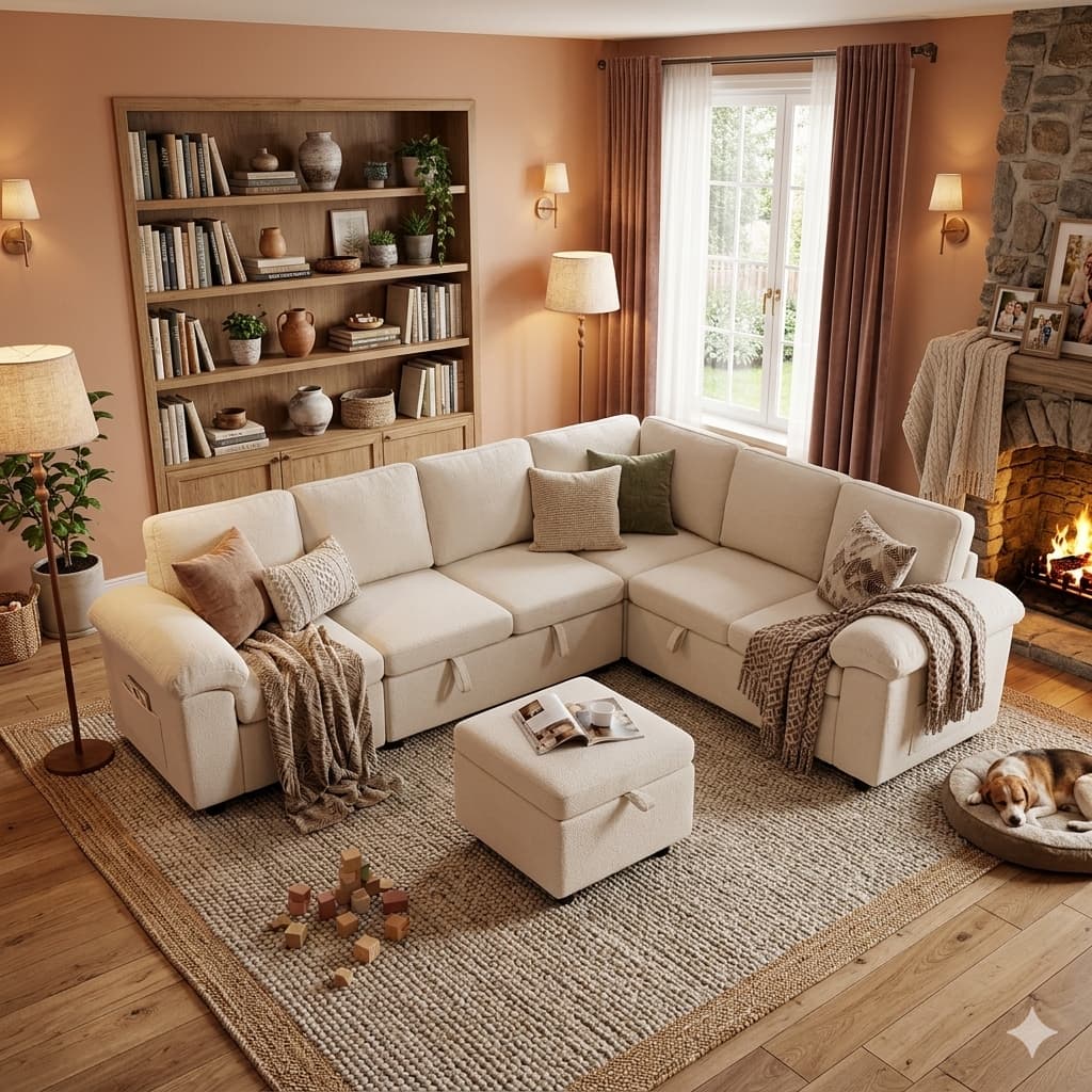 How Modular Sofas Help Organize Large Spaces