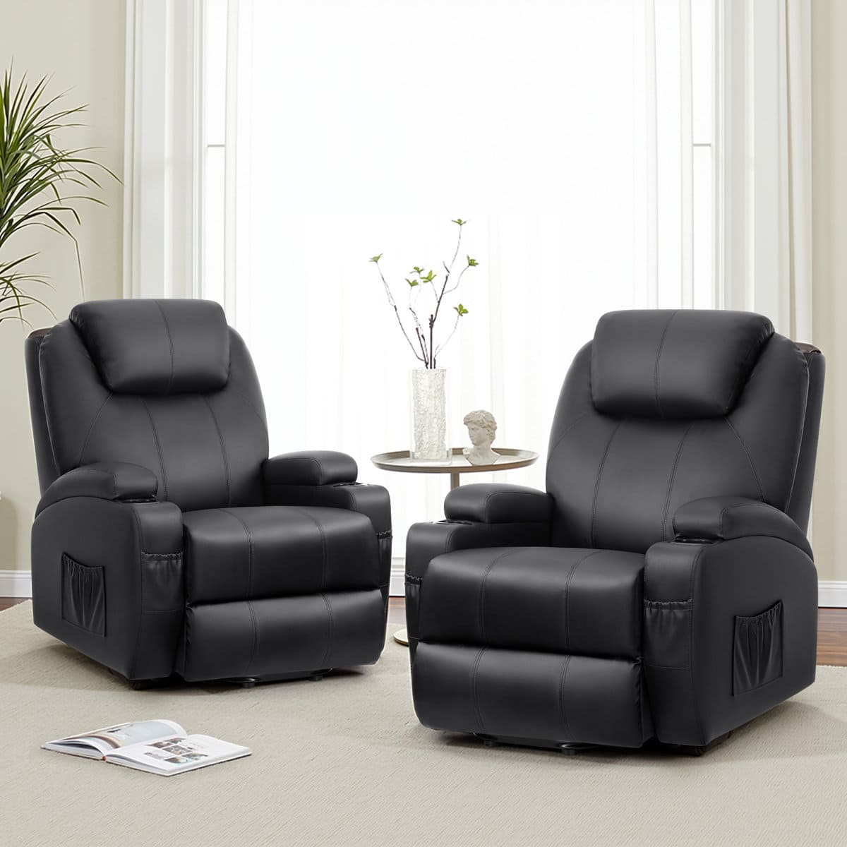 Infinite Position Power Lift Recliner with Massage & Heat 5032A
