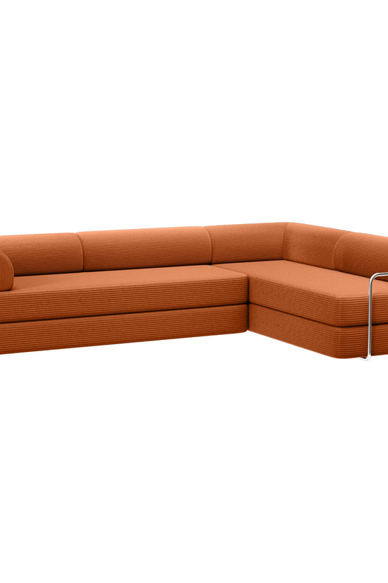 Combination Corner Sofa with High-Rebound Density Sponge