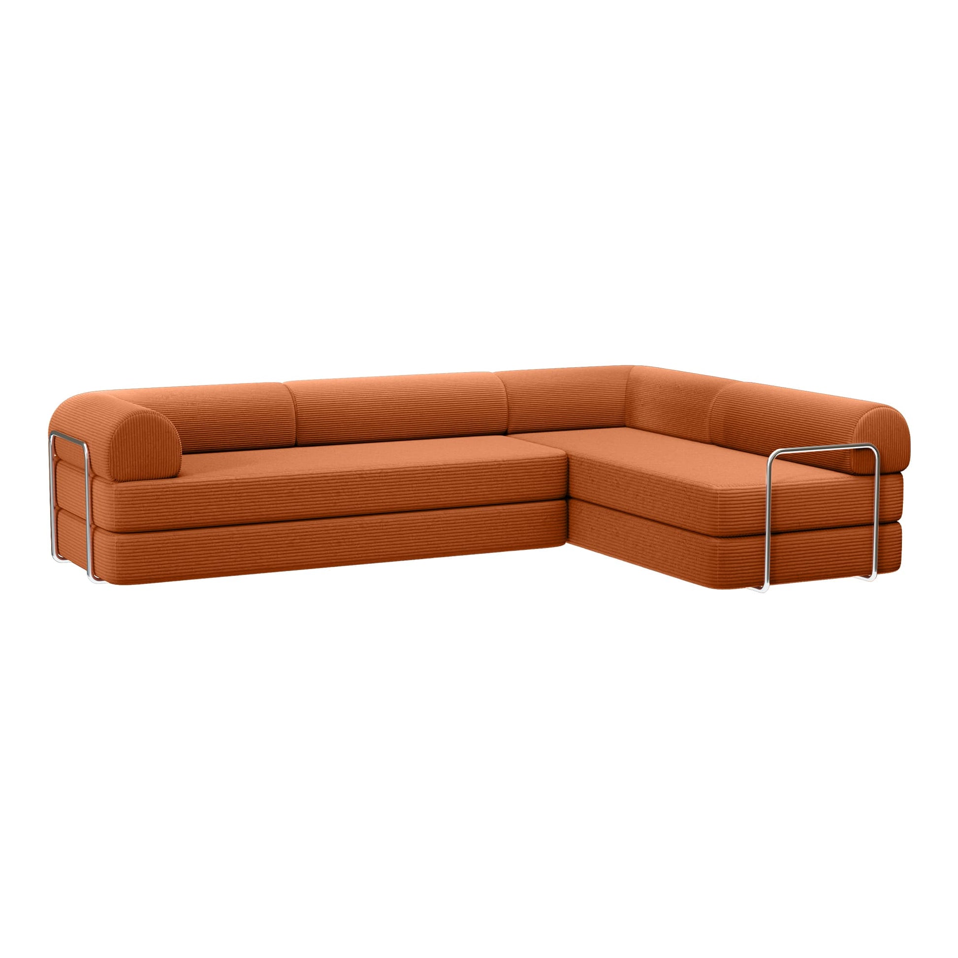 Combination Corner Sofa with High-Rebound Density Sponge