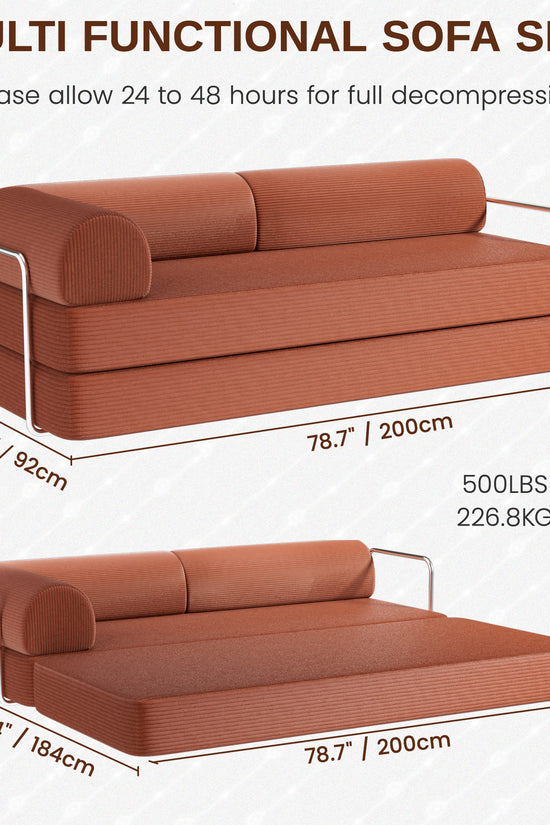 Combination Corner Sofa with High-Rebound Density Sponge