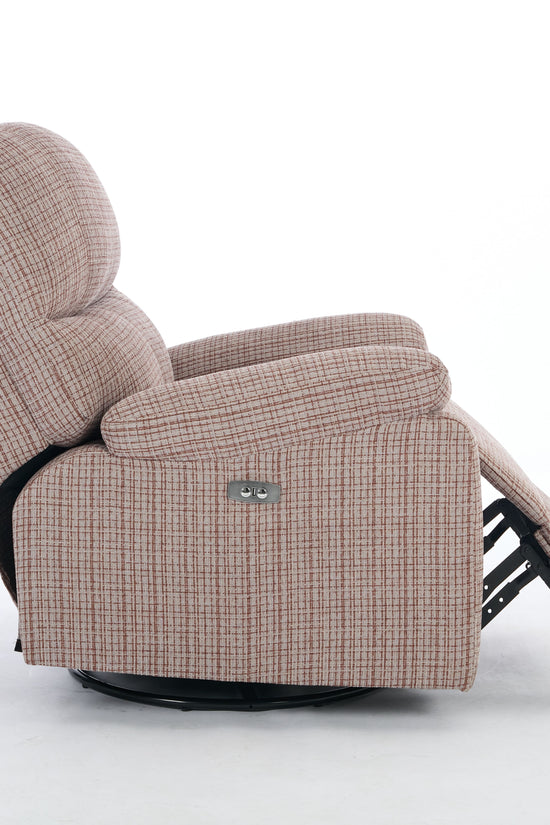 Power Swivel Rocker Recliner Rocking Chair with USB Port Infinite Position