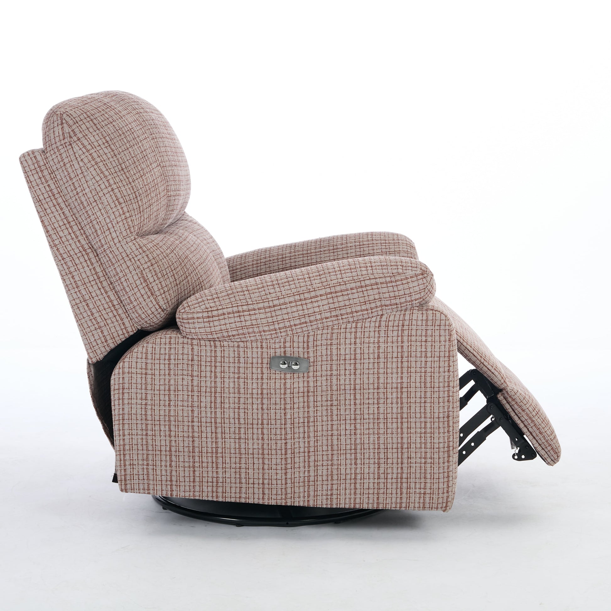 Power Swivel Rocker Recliner Rocking Chair with USB Port Infinite Position