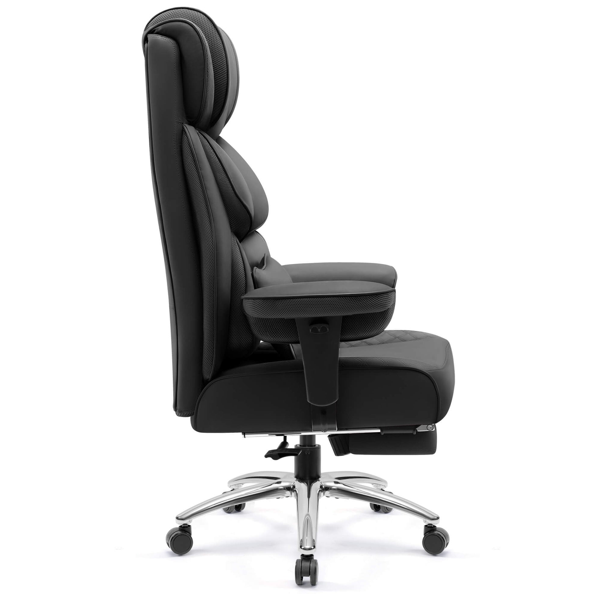 Widened Big and Tall Leather Executive Back Support Office Chair 309