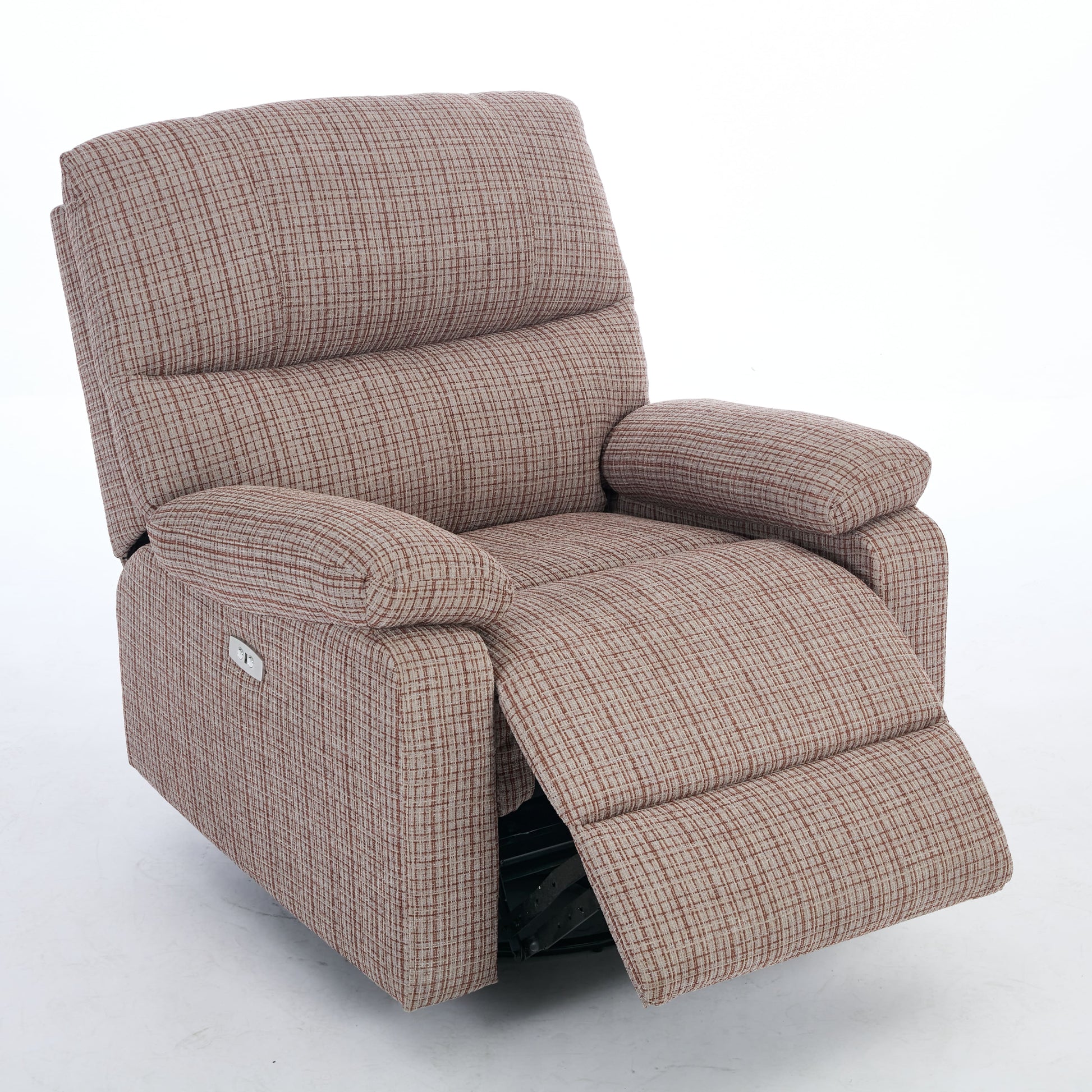 Power Swivel Rocker Recliner Rocking Chair with USB Port Infinite Position