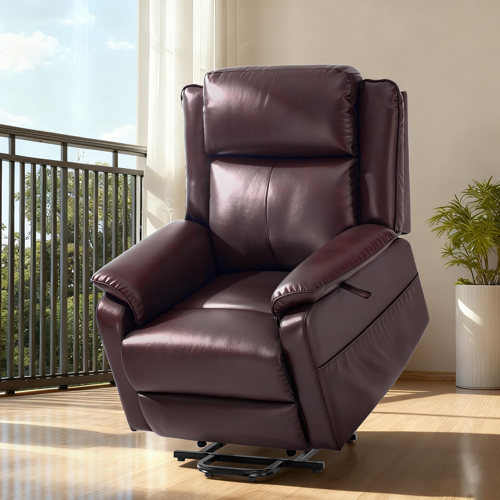 Zero Gravity Infinite Position Power Lift Recliner Chair W/ Massage and Heating