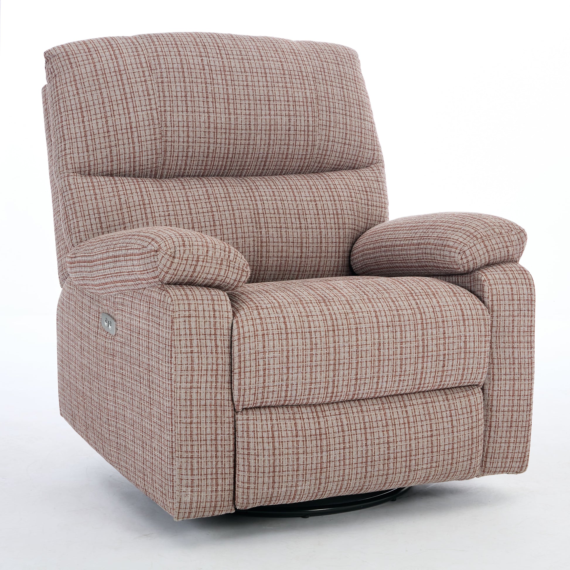 Power Swivel Rocker Recliner Rocking Chair with USB Port Infinite Position