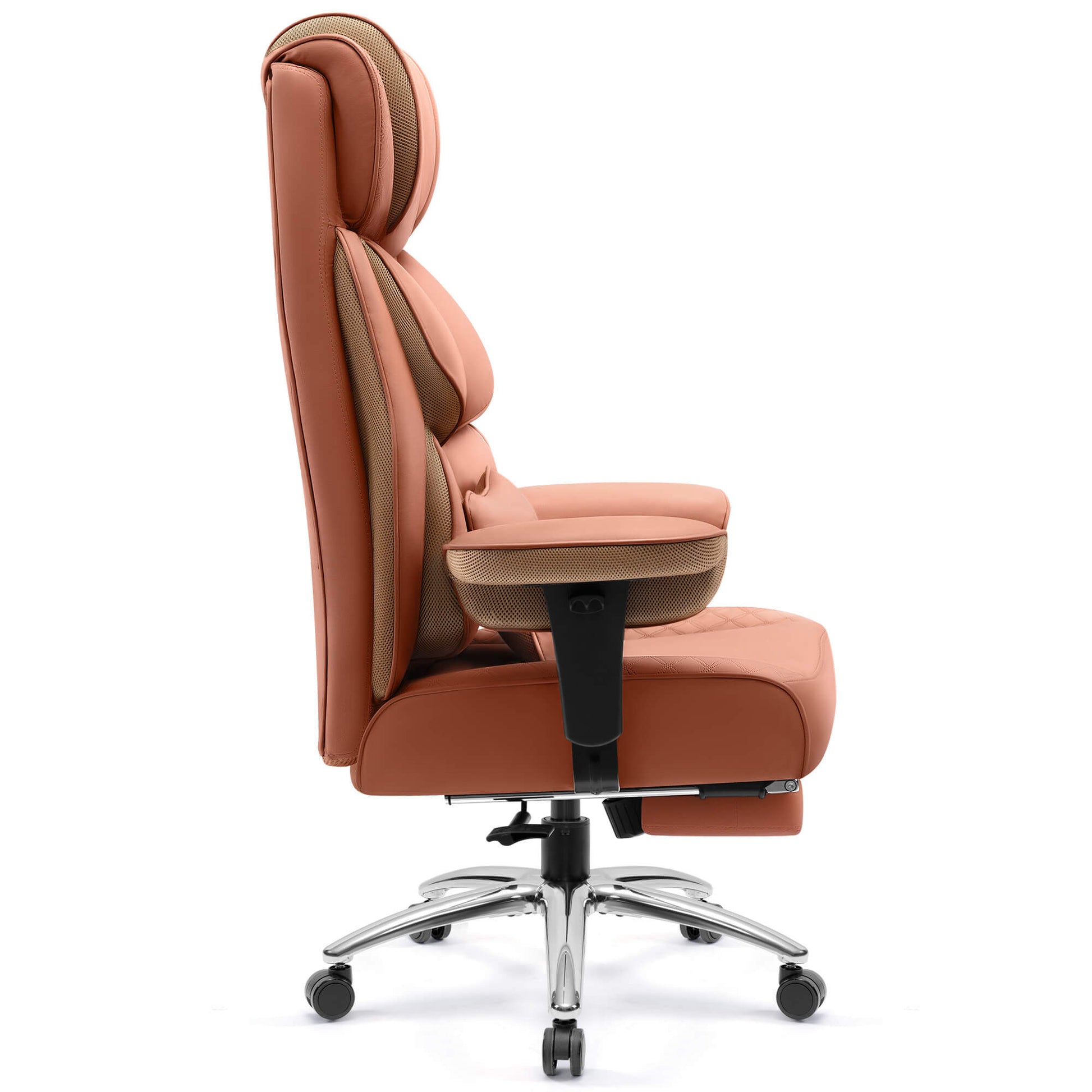 Widened Big and Tall Leather Executive Back Support Office Chair 309