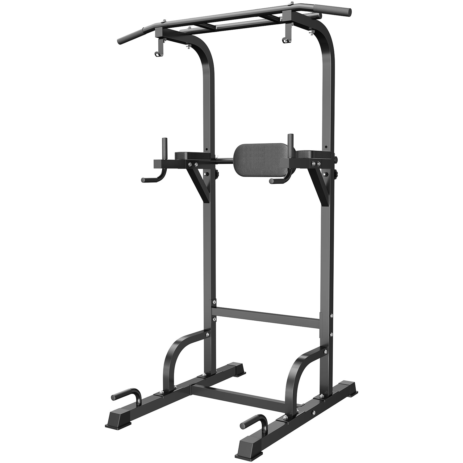 Primy 350lbs Multifunction Power Tower, Pull Up Bar Dip Station/Stand for Home Gym Strength Training Workout Equipment