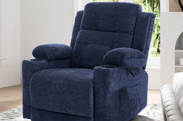 Zero Gravity Infinite Position Power Lift Recliner Chair W/ Massage and Heating