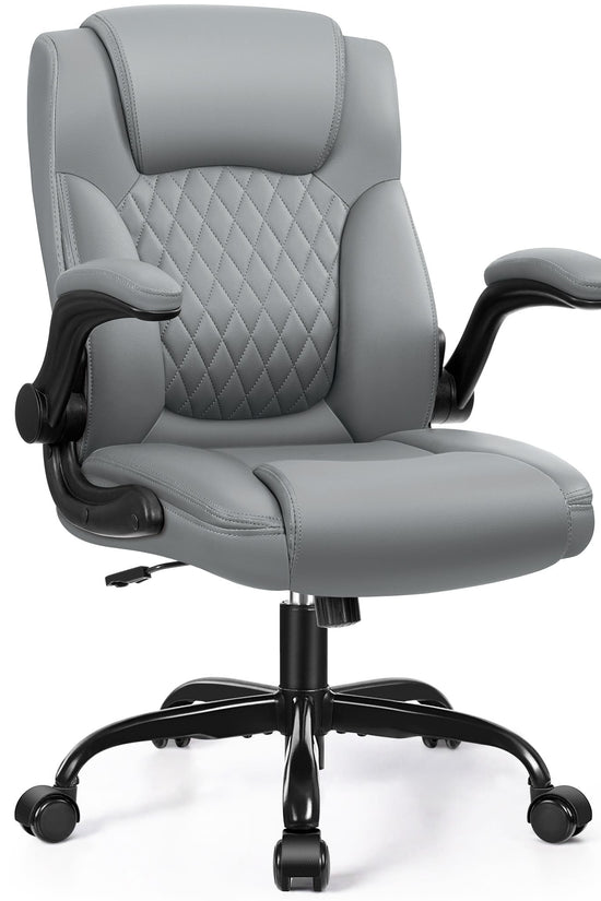 Big and Tall Leather Executive Back Support Office Chair 245