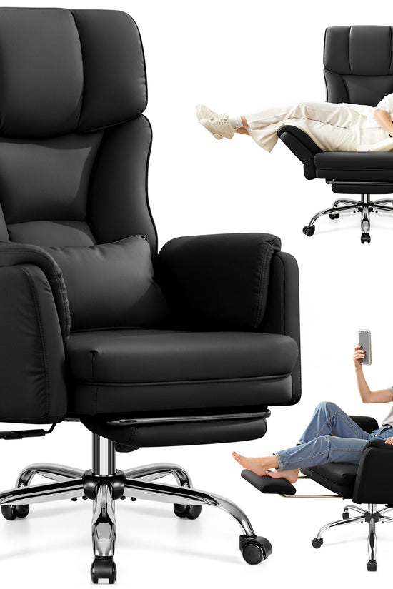 Big and Tall Executive Office Chair with Ergonomic Lumbar Support 6088