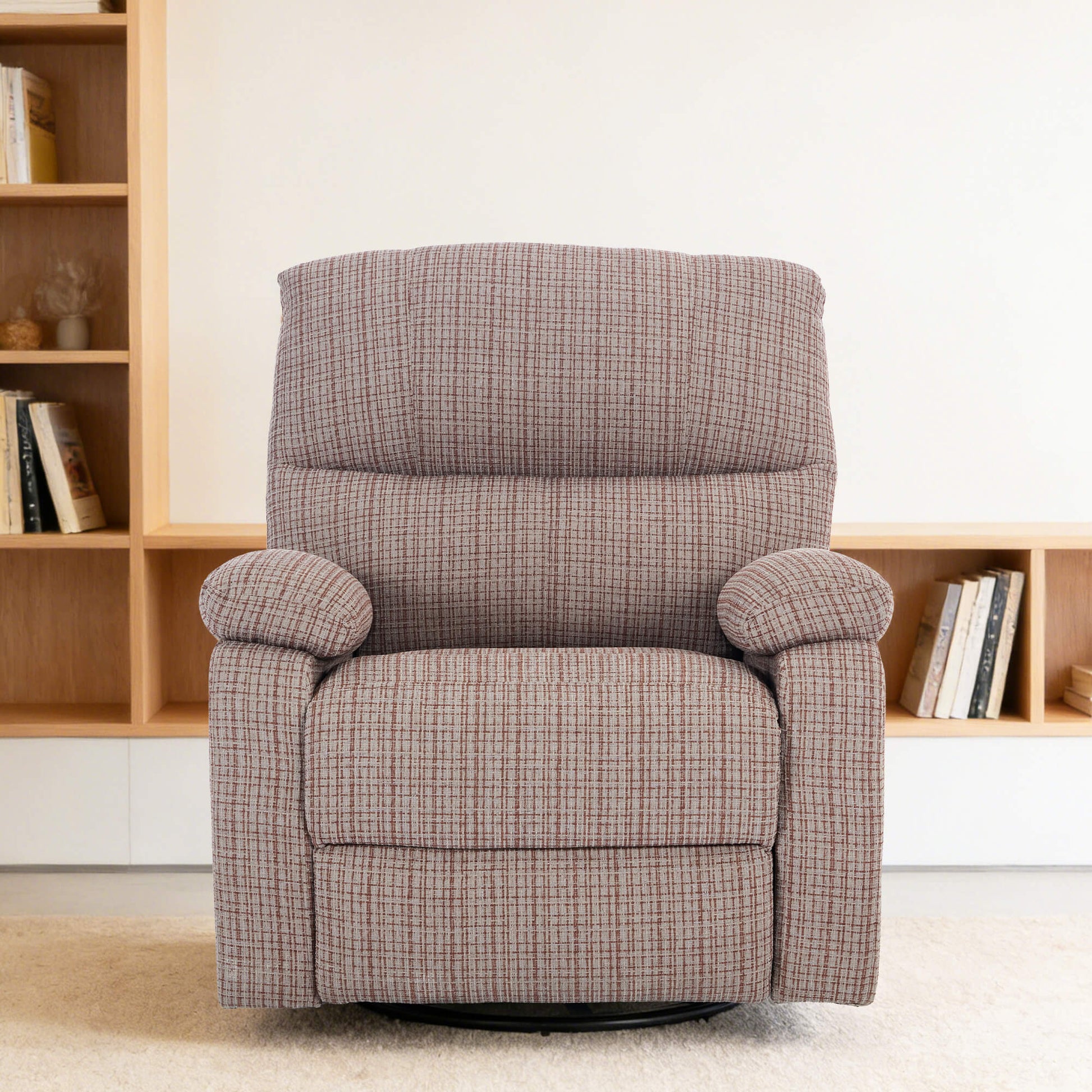 Power Swivel Rocker Recliner Rocking Chair with USB Port Infinite Position