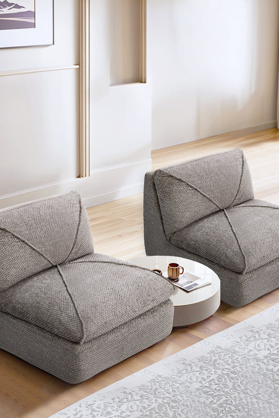 Modern Sofa Leisure Armless Accent Chair