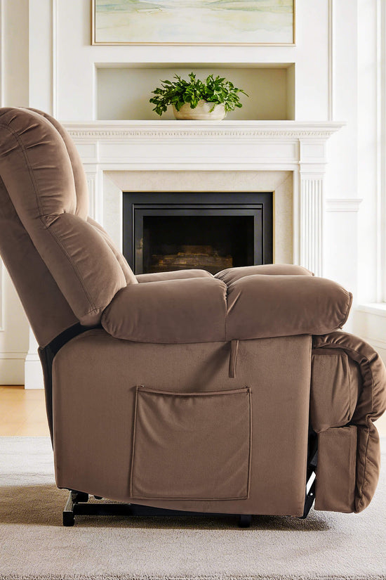 Infinite Position Power Lift Recliner Chair with Massage and Heating for Elderly