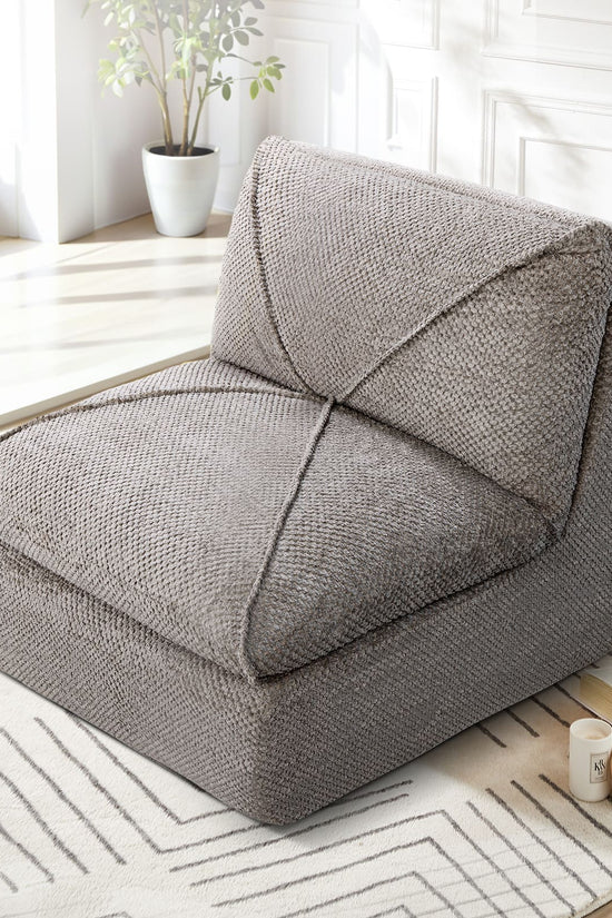 Modern Sofa Leisure Armless Accent Chair