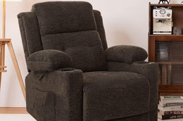 Zero Gravity Infinite Position Power Lift Recliner Chair W/ Massage and Heating