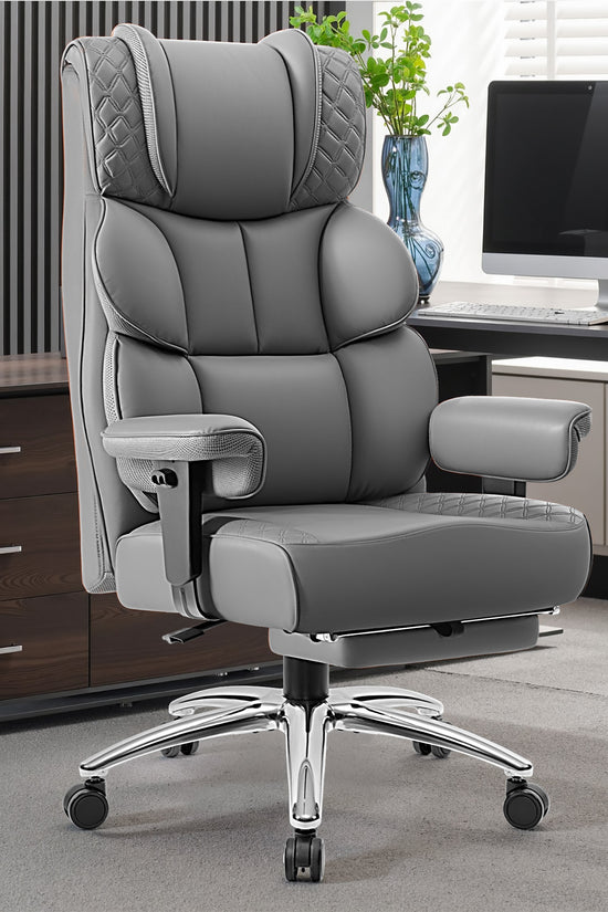Big and Tall Leather Executive Back Support Office Chair
