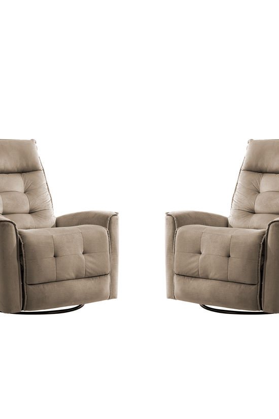 Manual Swivel Rocker Recliner Chair Glider Rocking Chair for Nursery