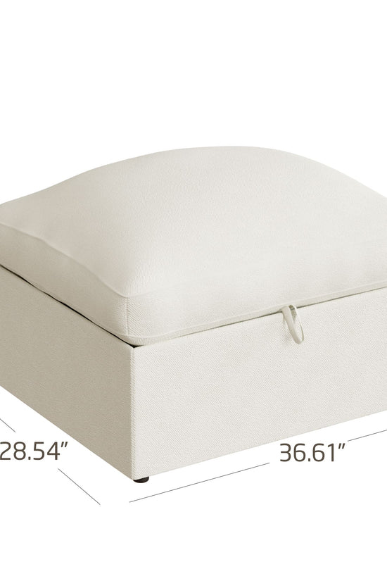 5-seat Modular Sectional Sofa with Hidden Storage