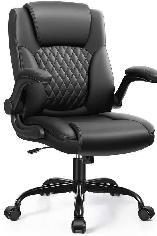 Big and Tall Leather Executive Back Support Office Chair 245