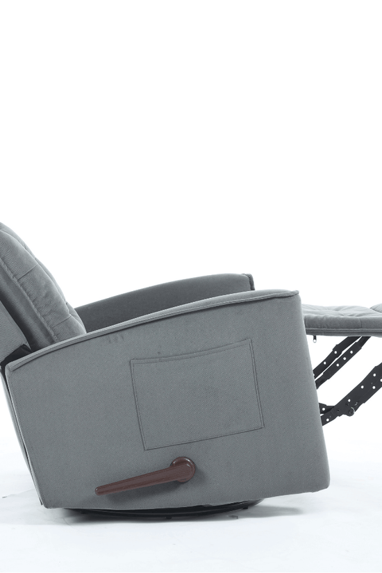 Manual Swivel Rocker Recliner Chair Glider Rocking Chair for Nursery