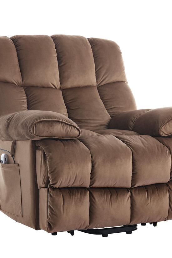 Infinite Position Power Lift Recliner Chair with Massage and Heating for Elderly