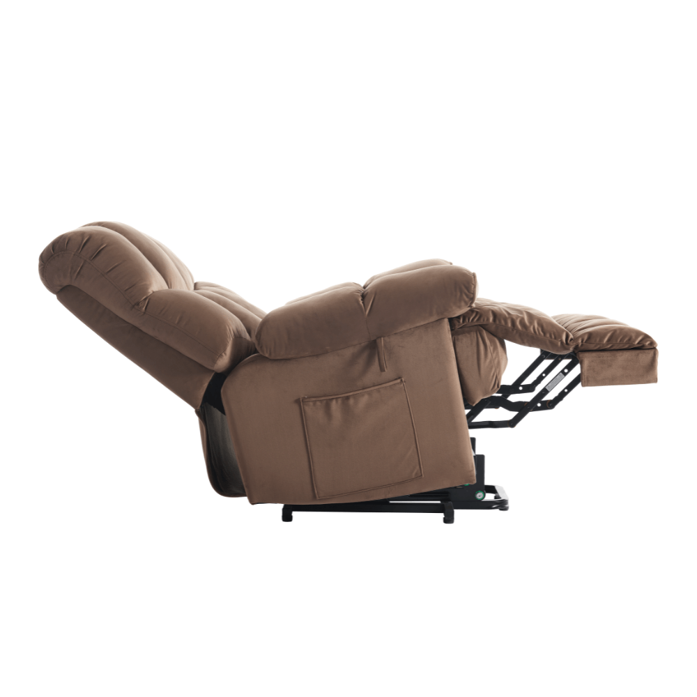 Infinite Position Power Lift Recliner Chair with Massage and Heating for Elderly
