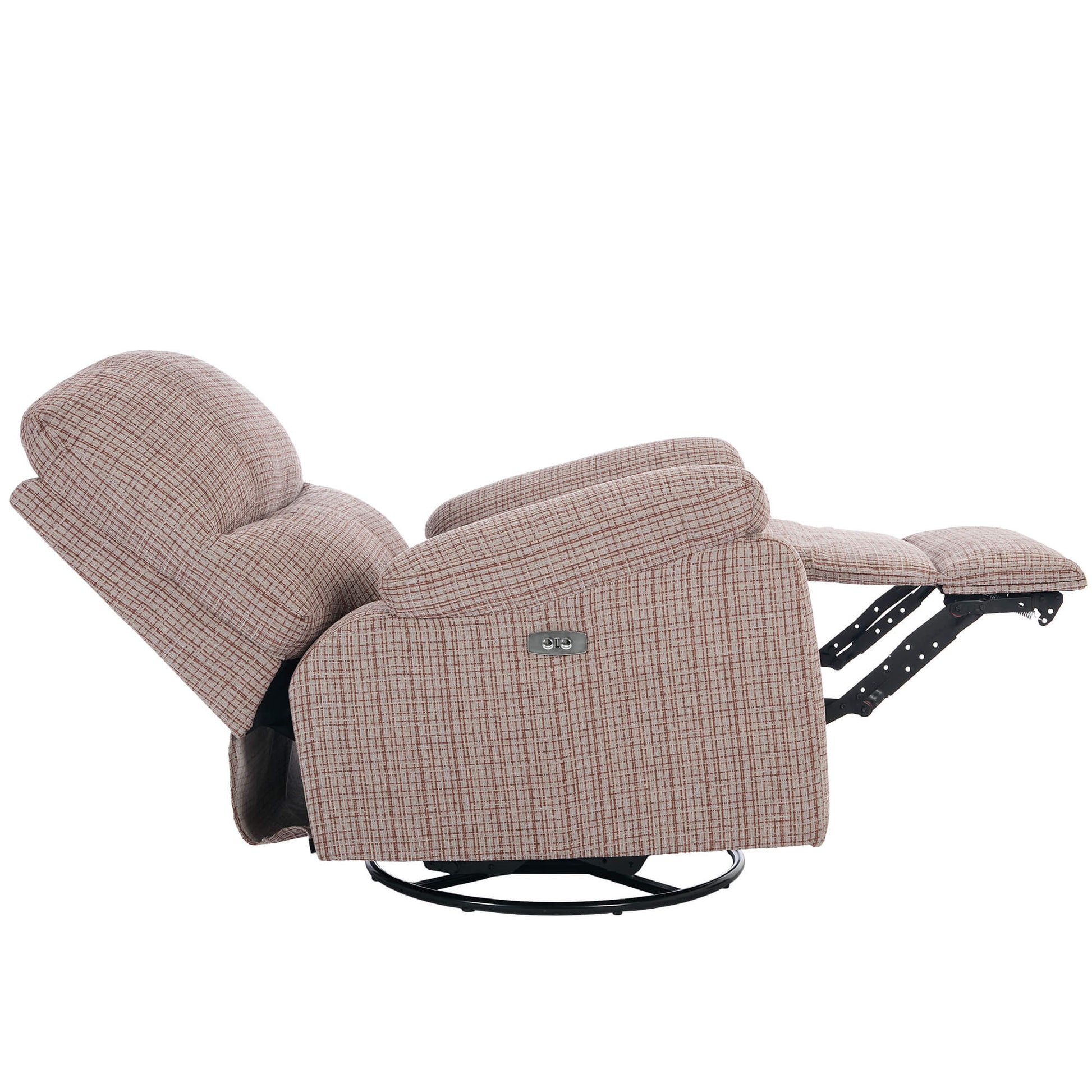 Power Swivel Rocker Recliner Rocking Chair with USB Port Infinite Position