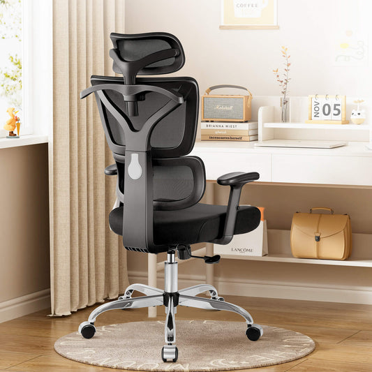 Ergonomic Office Chair with Adjustable Armrests and Headrest 999-S