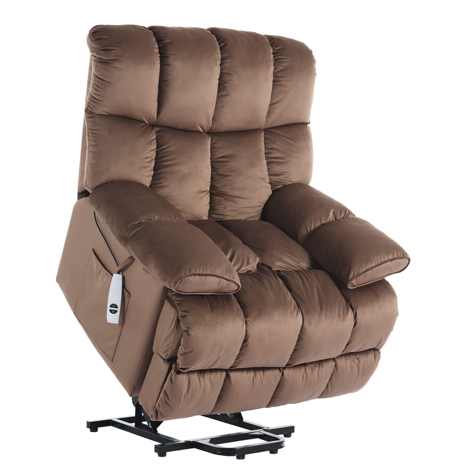 Infinite Position Power Lift Recliner Chair with Massage and Heating for Elderly