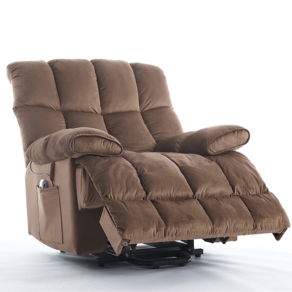 Infinite Position Power Lift Recliner Chair with Massage and Heating for Elderly