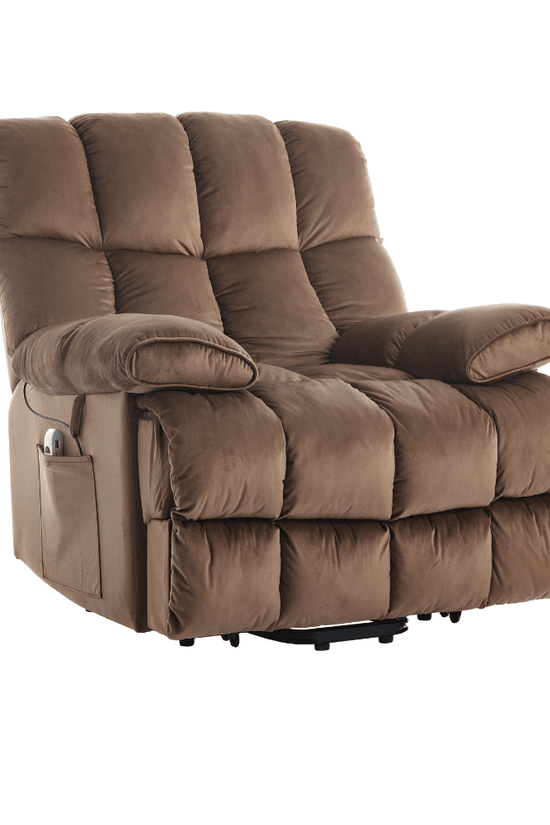 Infinite Position Power Lift Recliner Chair with Massage and Heating for Elderly