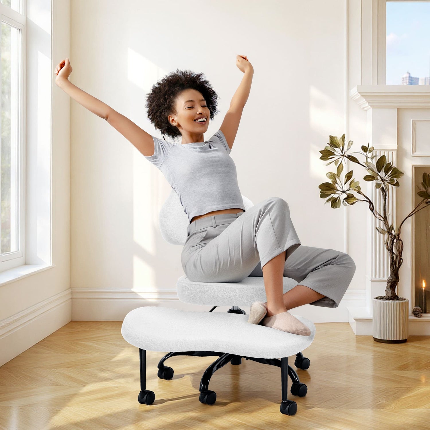 Cross Legged Chair D20