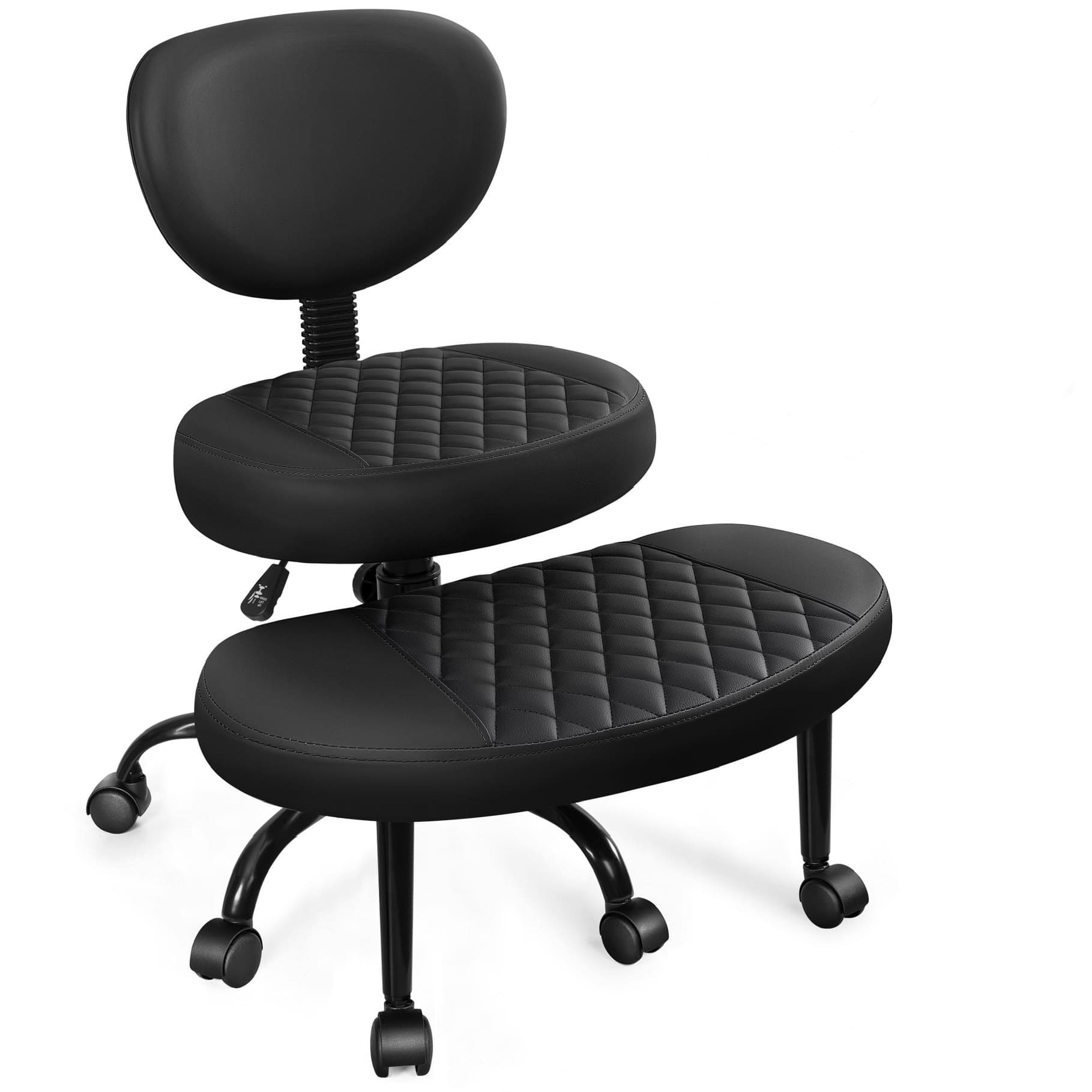Ergonomischer Mesh Active Drehstuhl mit hoher Rückenlehne und verstellbarer Lordosenstütze 988 