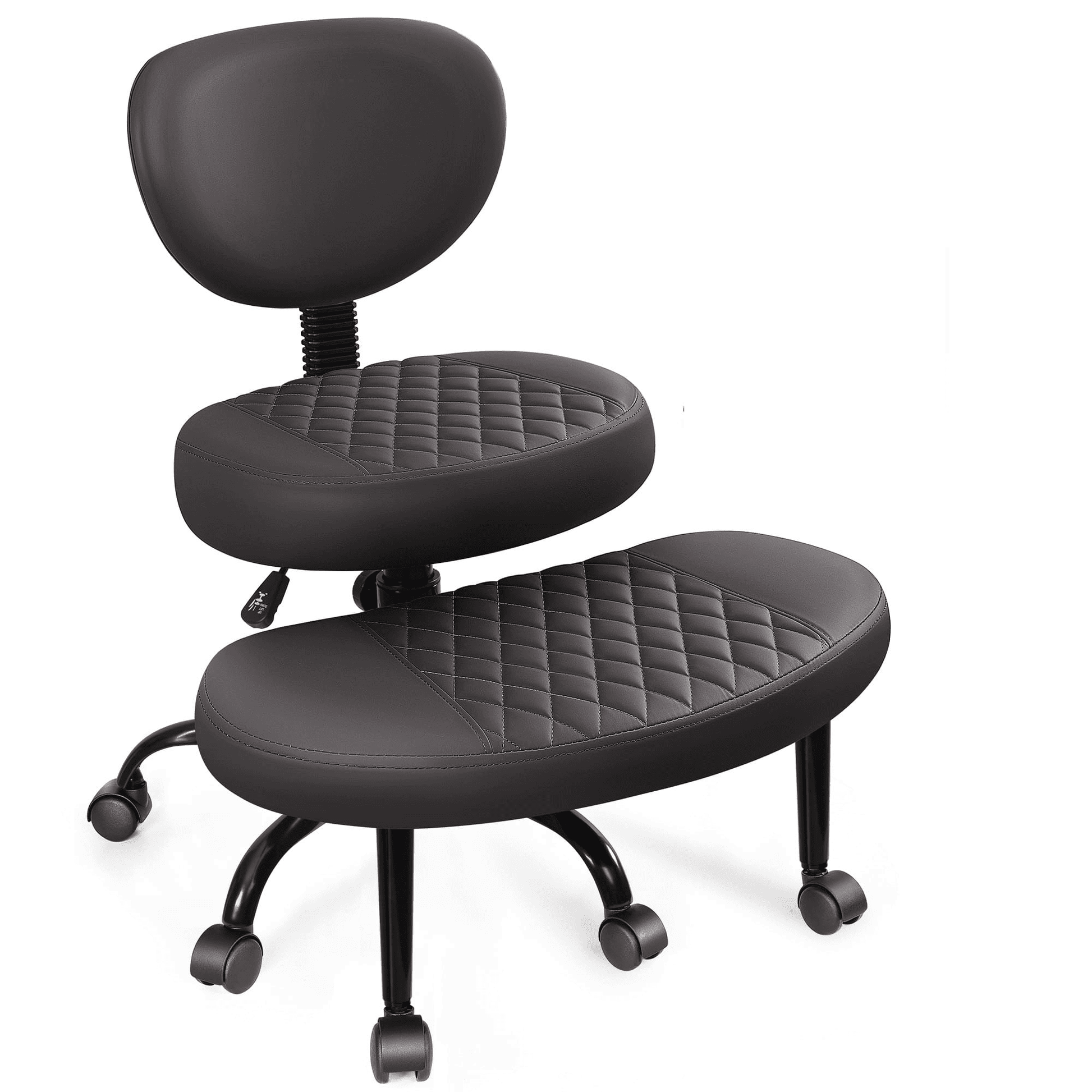 Ergonomischer Mesh Active Drehstuhl mit hoher Rückenlehne und verstellbarer Lordosenstütze 988 