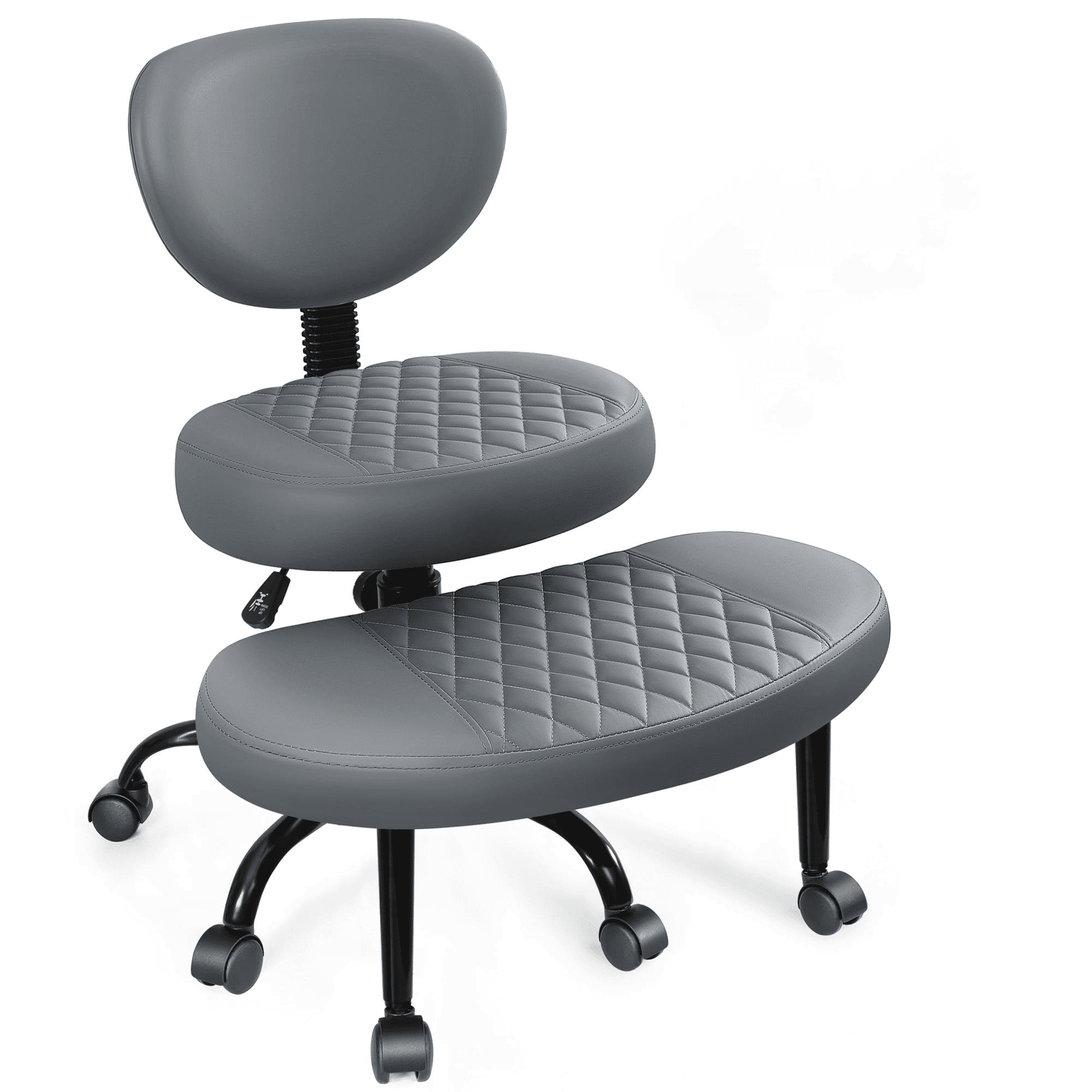 Ergonomischer Mesh Active Drehstuhl mit hoher Rückenlehne und verstellbarer Lordosenstütze 988 
