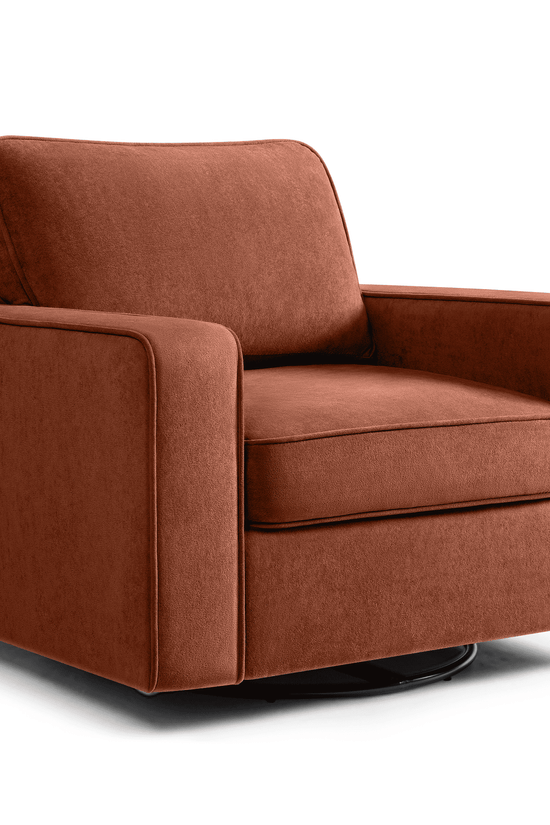 Modern Swivel Rotating Barrel Sofa Chair