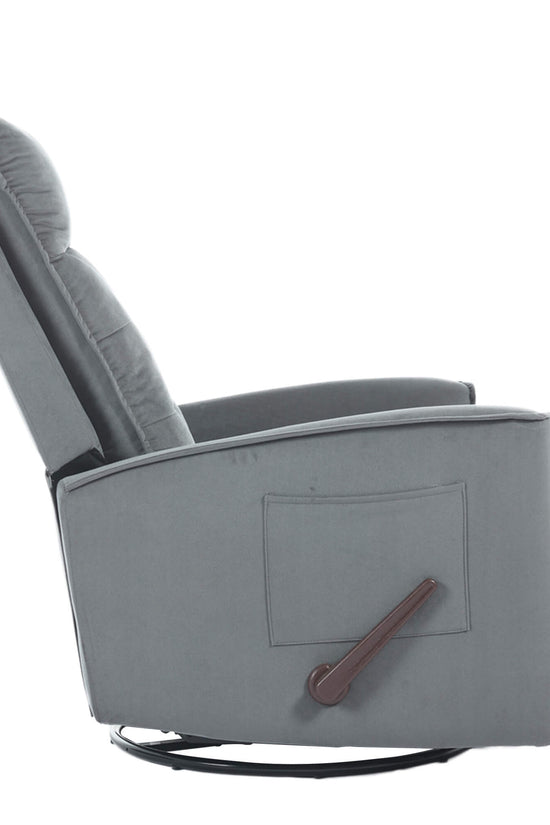Manual Swivel Rocker Recliner Chair Glider Rocking Chair for Nursery