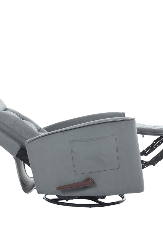 Manual Swivel Rocker Recliner Chair Glider Rocking Chair for Nursery