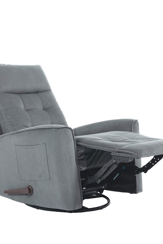 Manual Swivel Rocker Recliner Chair Glider Rocking Chair for Nursery