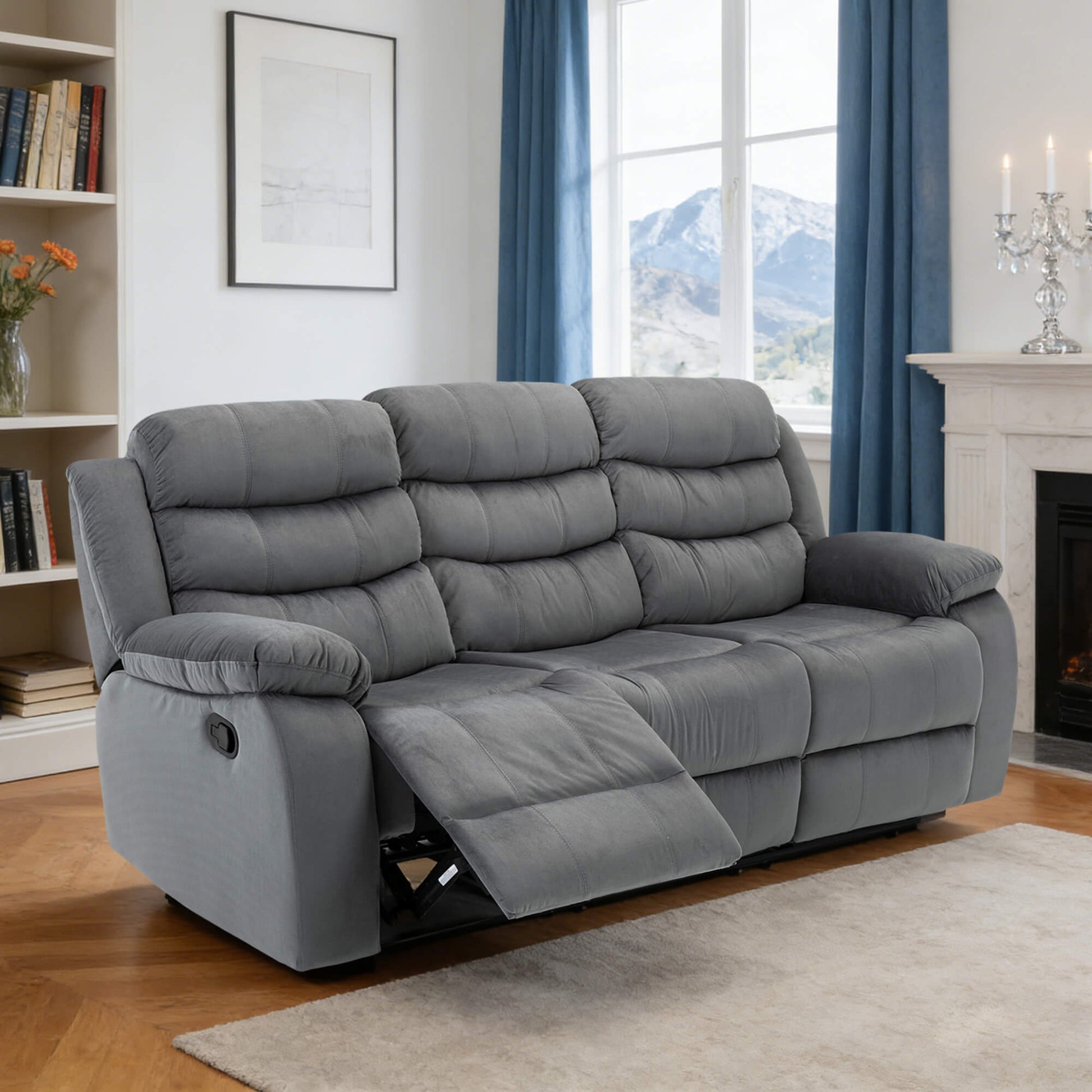 Power Reclining Loveseat with USB Port