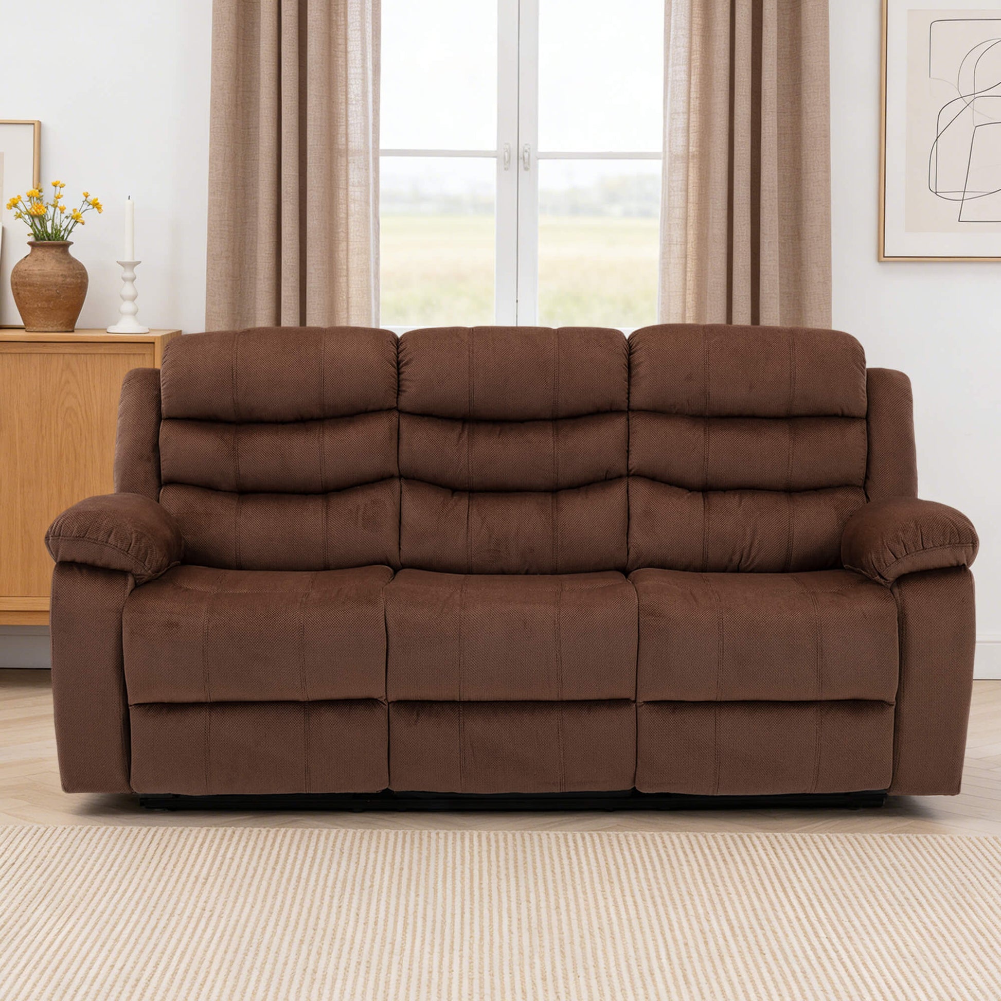 Power Reclining Loveseat with USB Port