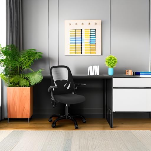 Primy Office Chair Ergonomic Desk Chair with Adjustable Lumbar Support and Height