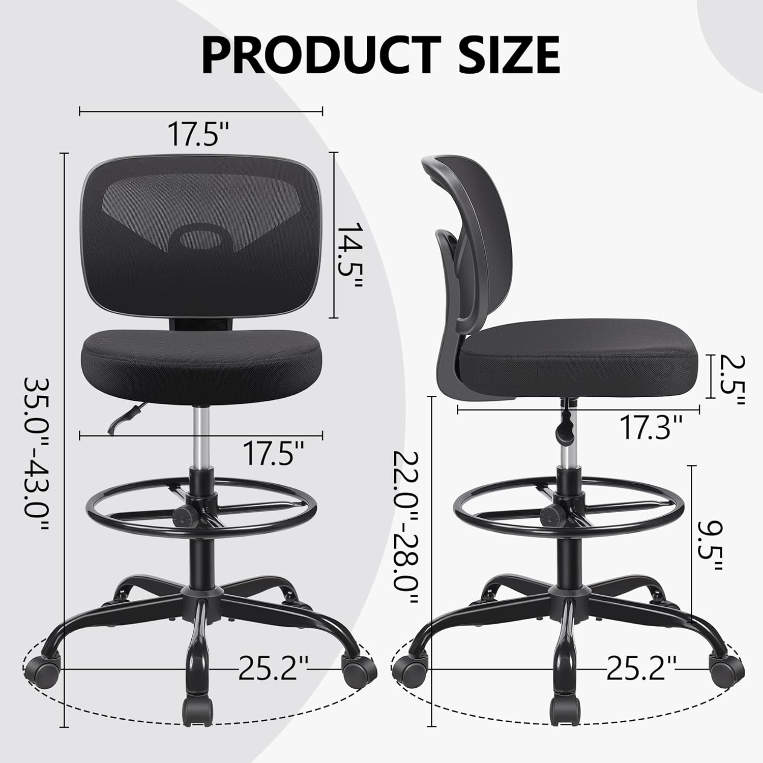 Primy Desk Drafting Chair 777-Z