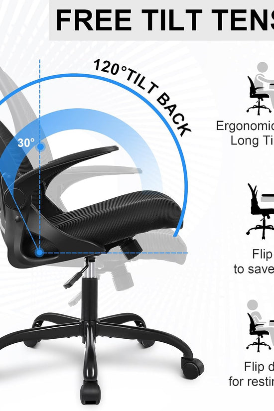 Primy Office Chair Ergonomic Desk Chair with Adjustable Lumbar Support and Height