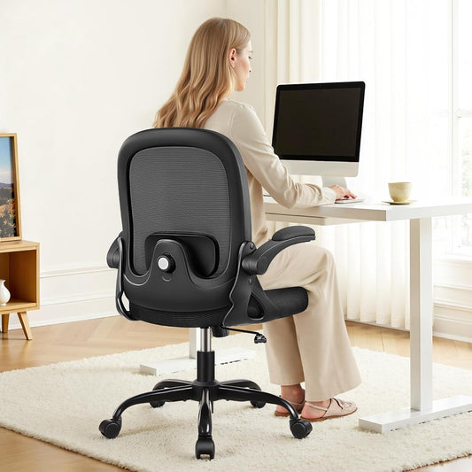 Primy Drafting Chair with Flip-up Armrests and 3D Lumbar Support 2401-Z