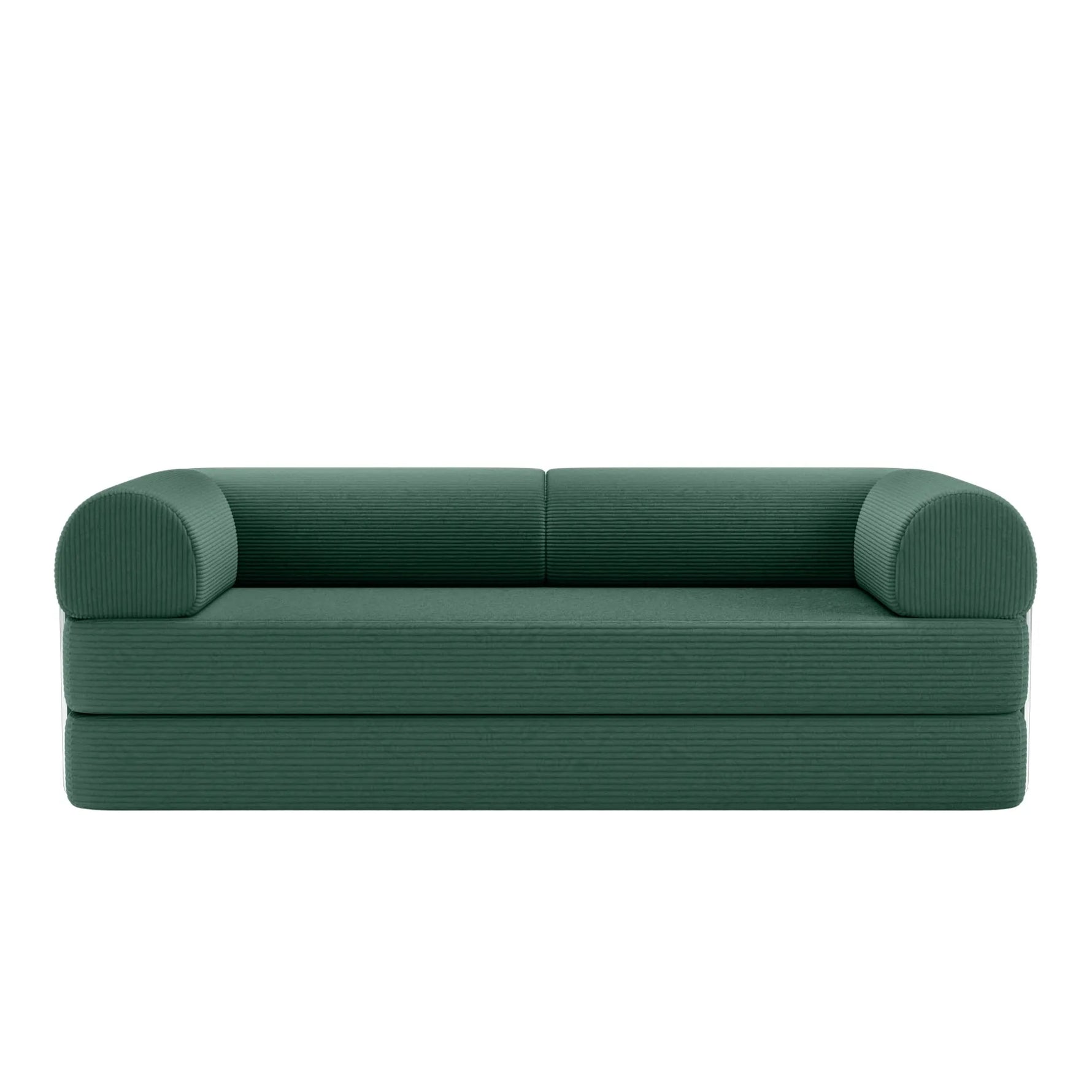 Primyhome Large Green convertible foldable sofa bed
