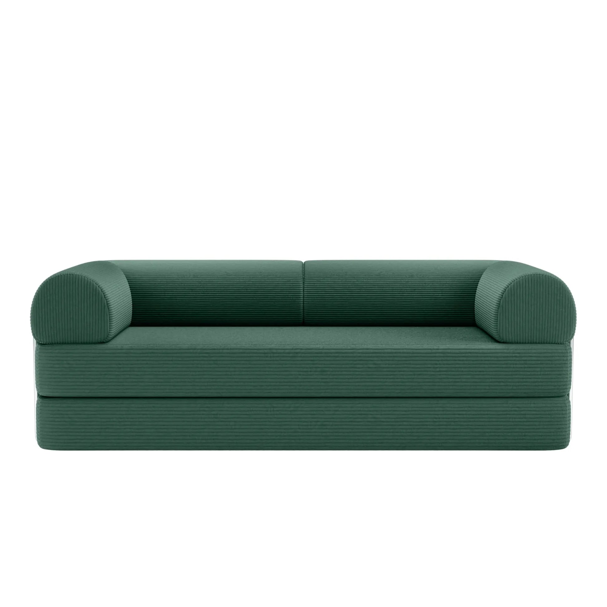 Primyhome Large Green convertible foldable sofa bed